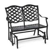Hanley Cast Double Glider W/ Cushion - WaterTrendsStore - Flax - 17563