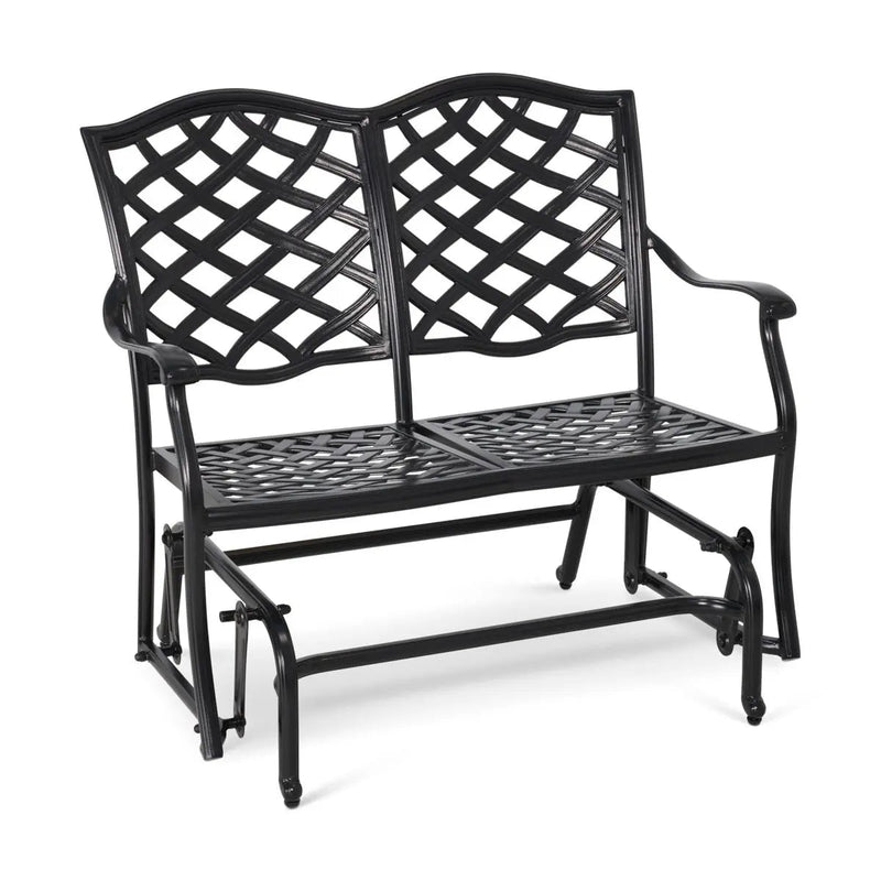 Hanley Cast Double Glider W/ Cushion - WaterTrendsStore - Flax - 17563
