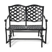 Hanley Cast Double Glider W/ Cushion - WaterTrendsStore - Flax - 17563