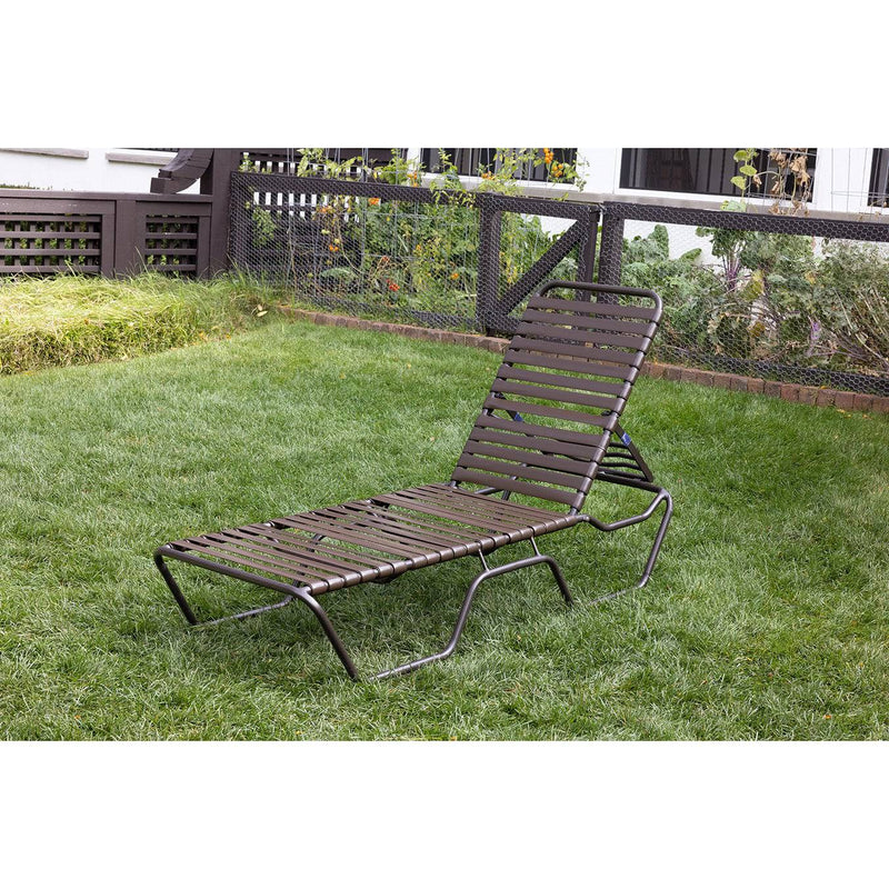 Kabana Scoria Strap Chaise - Contract Rated - Baran Ash -Chaise Lounges