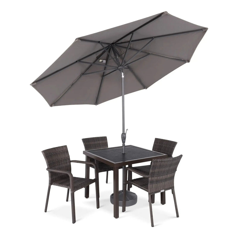 St. Kitts 5 Piece Woven Dining Group - WaterTrendsStore - 85065