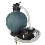 Swimpro 256T W/ 2.0 HP 2SPD Twist Lock Pump, Base, Fittings, & Hoses - The Great Escape