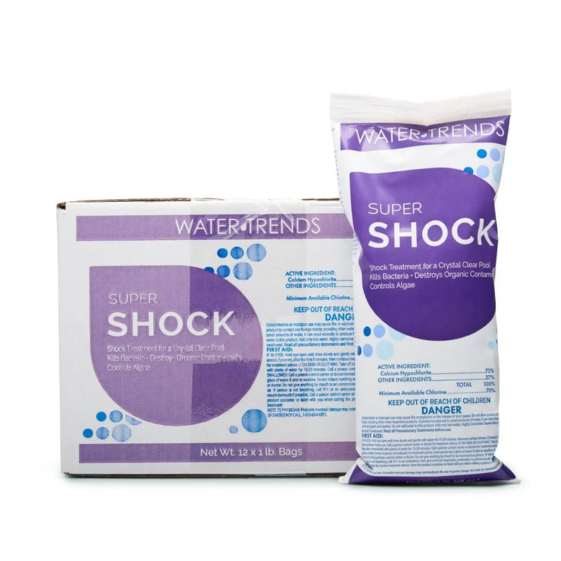 WATER TRENDS 73% Super Shock (12 Pack)