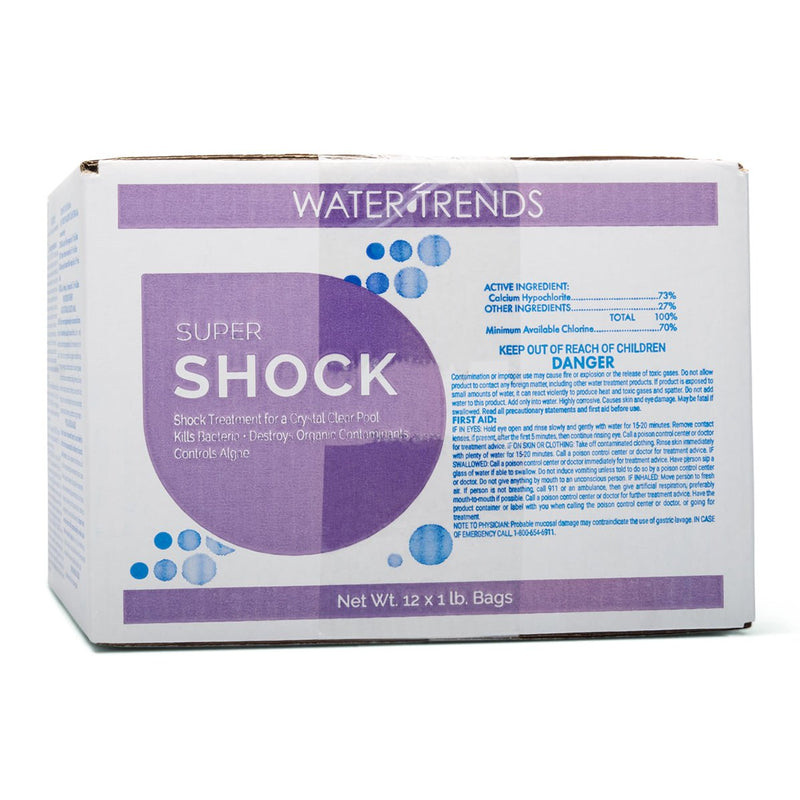 WATER TRENDS 73% Super Shock (12 Pack)