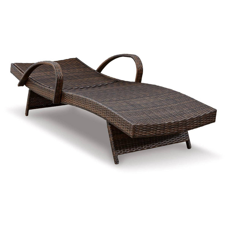 Waveland Woven Chaise Lounges (2 Pack) - The Great Escape