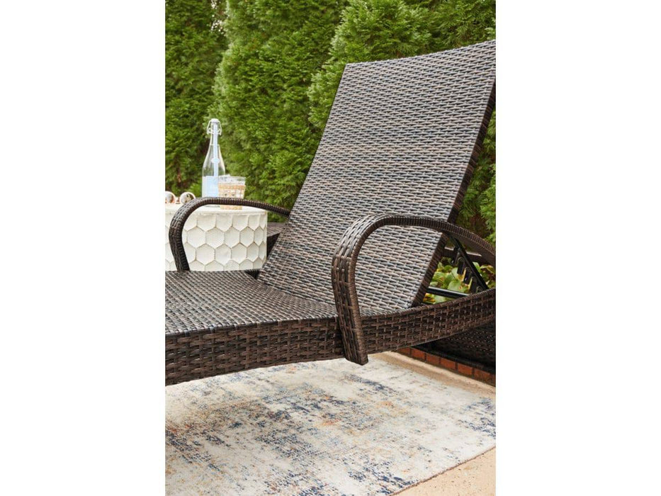 Waveland Woven Chaise Lounges (2 Pack) - The Great Escape