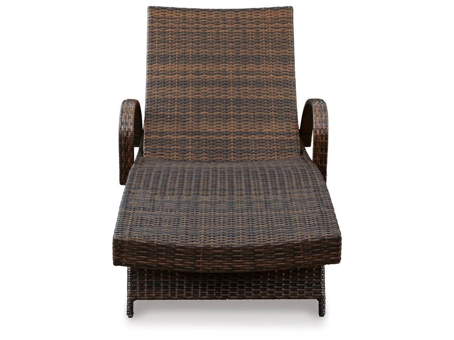 Waveland Woven Chaise Lounges (2 Pack) - The Great Escape