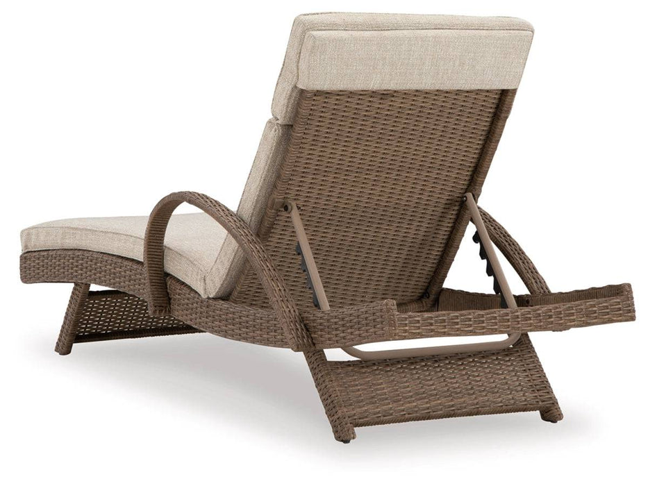 Waveland Woven Chaise Lounges (2 Pack) - The Great Escape