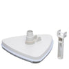 Weighted Vacuum W/ Extra Brushes & Handle