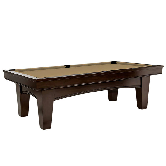 8' Brunswick Winfield Pool Table Espresso