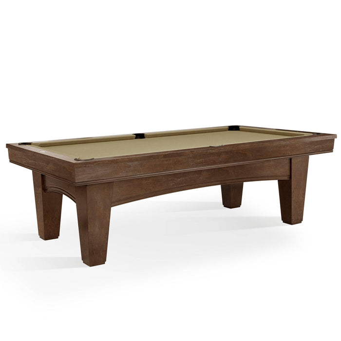 8' Brunswick Winfield Pool Table Nutmeg